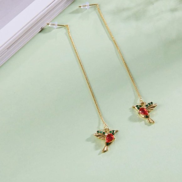 Hummingbird Earrings - Picture 9 of 9